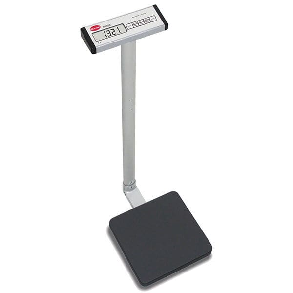 Säulen-Fitnesswaage mit manuellem Stadimeter